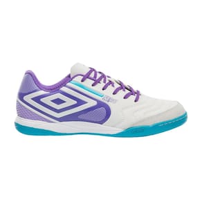 Chuteira Futsal Pro 5 Bump Club U01fb042-203 - Branco/Azul Claro 42