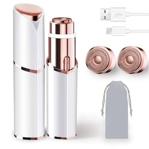 Depilação facial 7d24hcare Portable Lady Shaver Recarregável