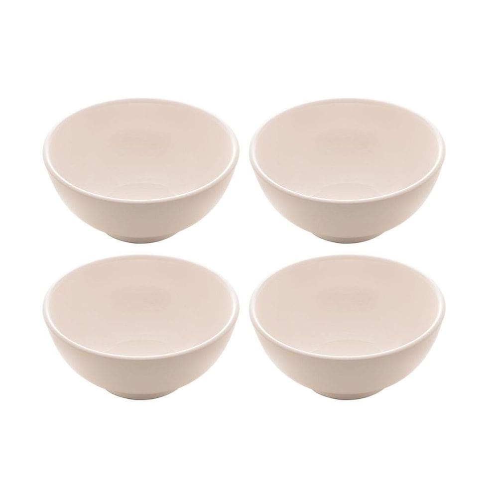 Jogo Tigela Bowl Porcelana Clean 350ml 4 Unidades - Lyor