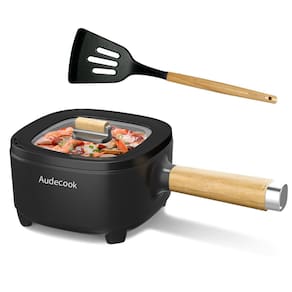 Panela elétrica Audecook 2L com frigideira antiaderente 20cm
