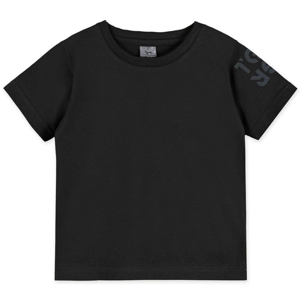 Camiseta Manga Curta Tigor T Tigre Baby Estampa Manga