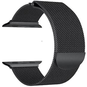 Pulseira Milanese Para Watch 42Mm - Preta