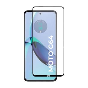 Capa Silicone +Pel Vidro 3D Compatível Motorola Moto G64