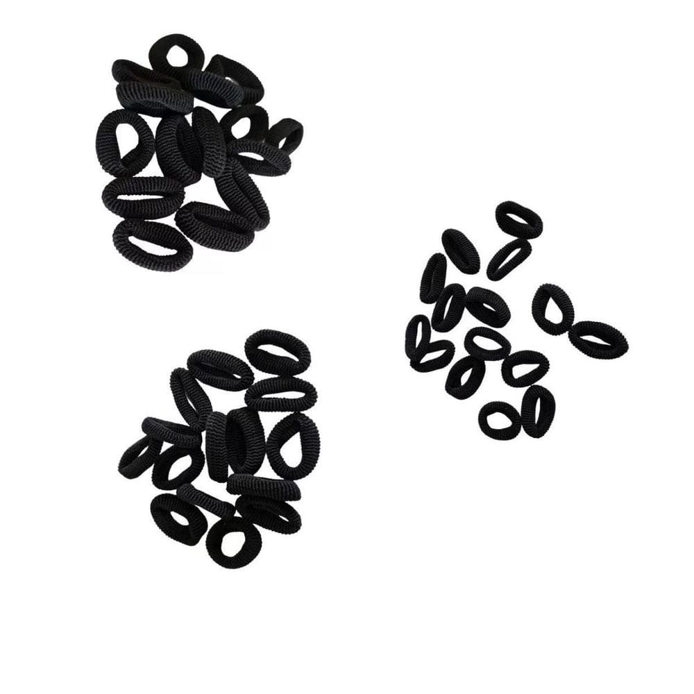 Pacote De Mini Xuxinha De Cabelo Preta Rabicó 450 Peças