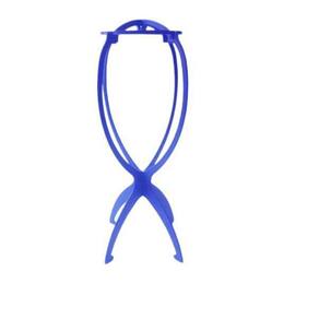 Suporte Azul De Plástico Para Peruca