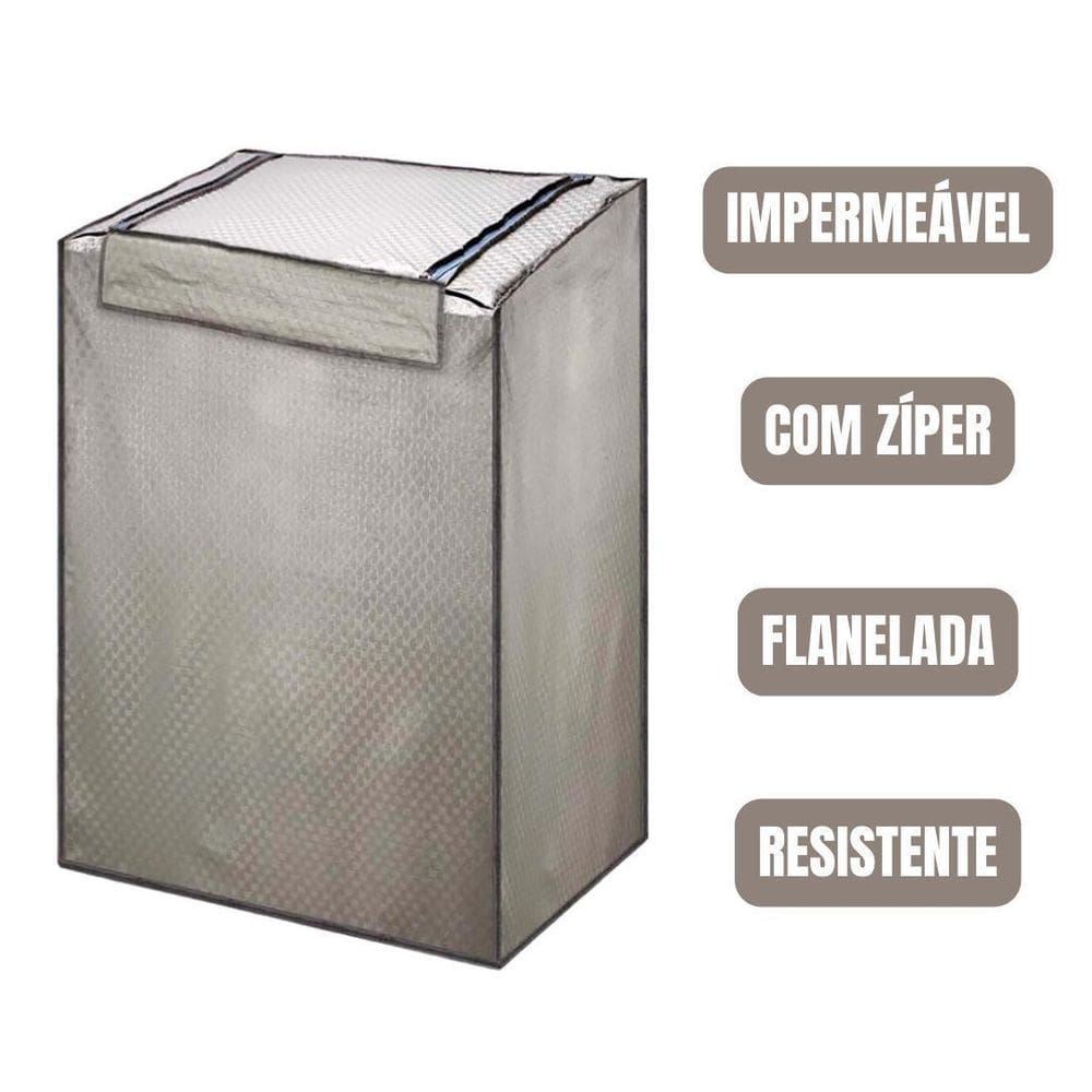 Capa Máquina De Lavar Electrolux Brastemp Continental Tam G