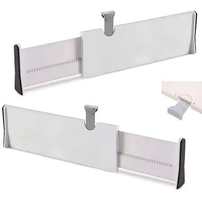 Organizador de Gaveta Separador Ajustavel Divisoria Extensivel Retratil Roupa Livro Utensilios Talheres Casa Quarto Sala Cozinha Multiuso