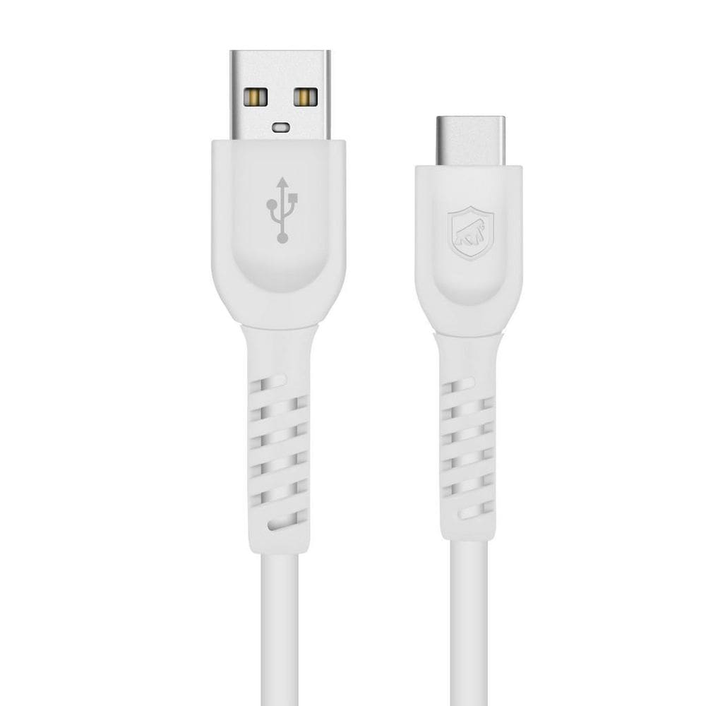 Cabo Dual Shock Gshield 1,2m Qualcomm 3.0 Branco