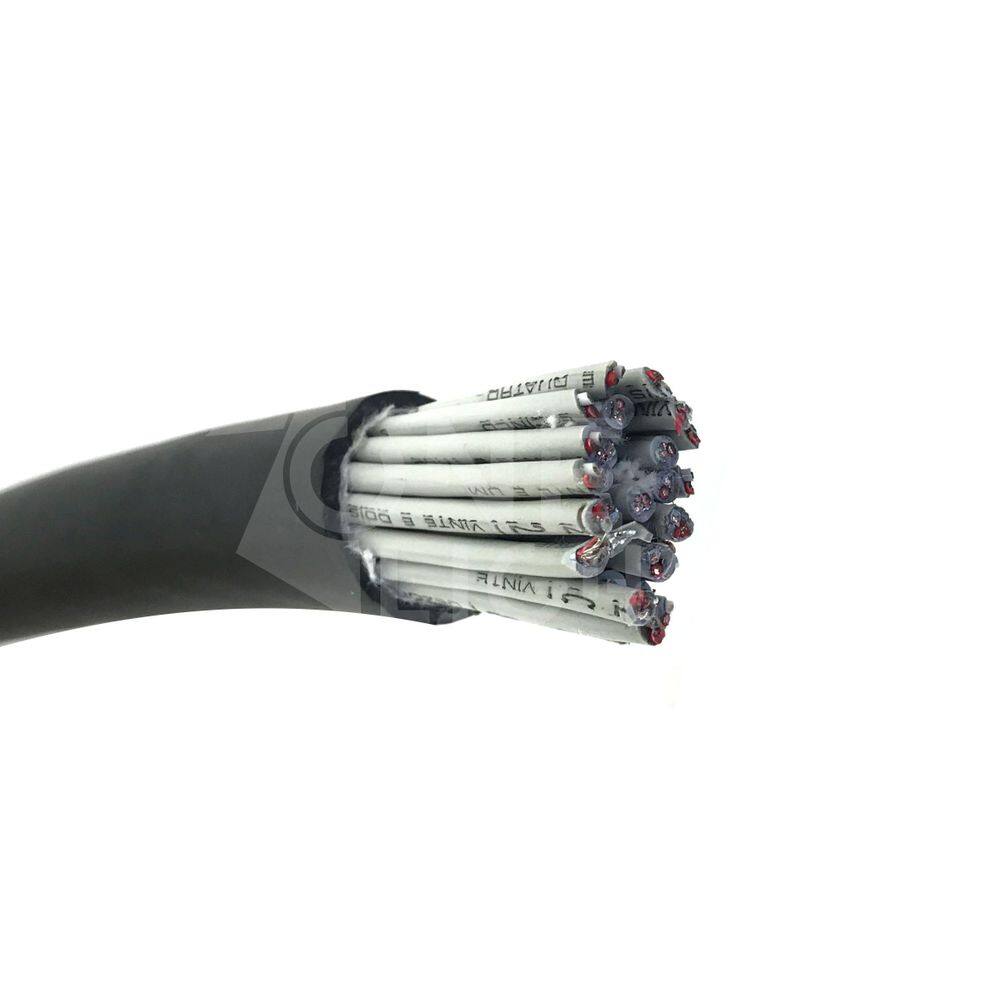 Kit 50M Cabo Multisom Sparflex Espag 28Px24Awg - Pt 150V