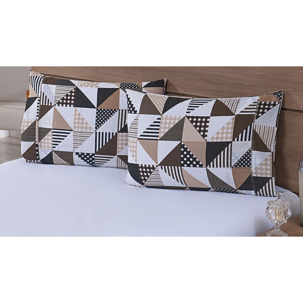 Kit 12 Fronhas Avulsas 80X60Cm Percal 100% Algodão 180 Fios