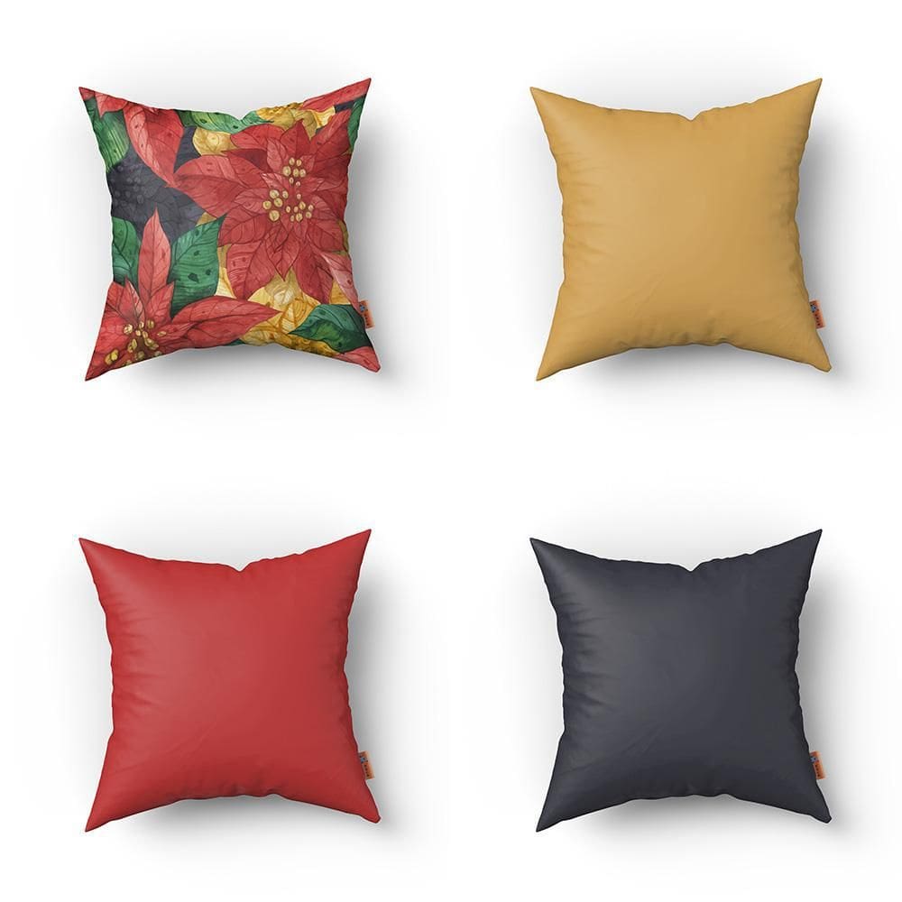 Kit Almofadas Decorativas Estampadas 35x35cm Modelo 006