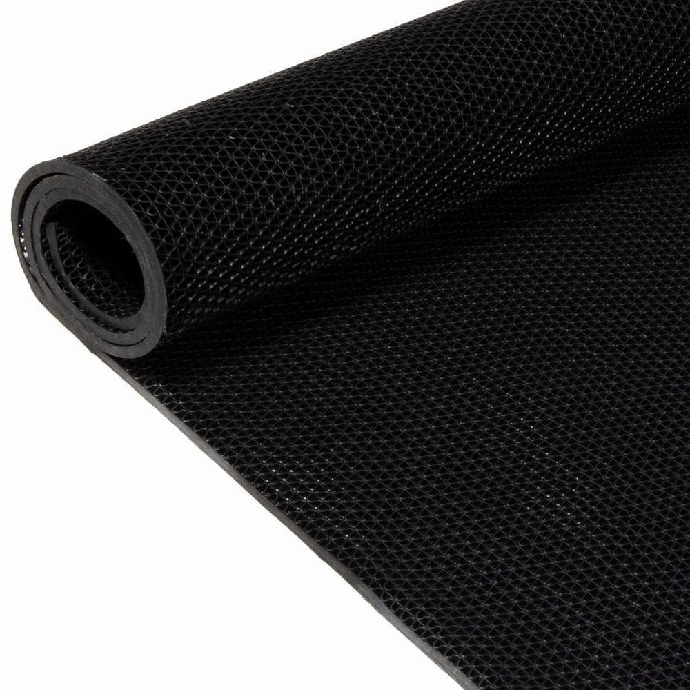 Tapete Antiderrapante Vazado Áreas Úmidas 60X120Cm Preto