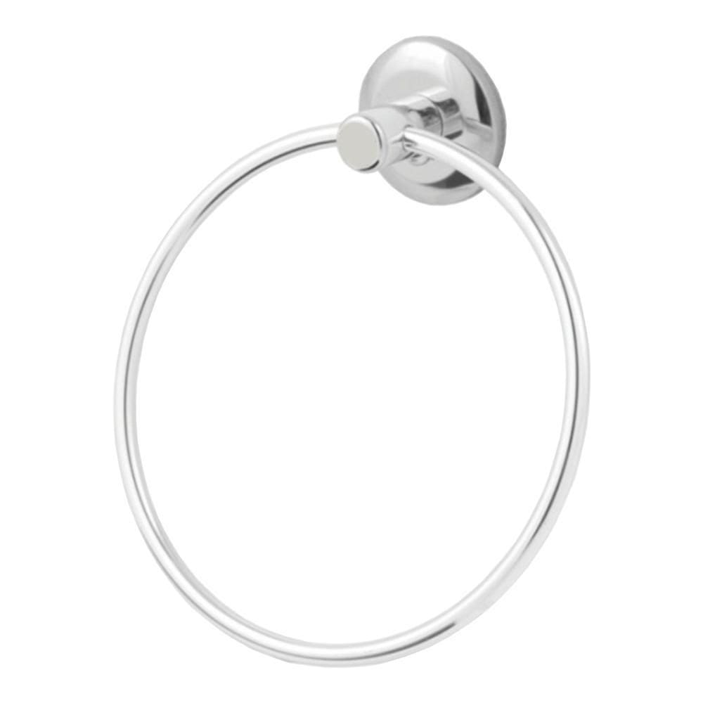 Porta Toalha De Rosto E Mãos Em Argola E Aço Inox