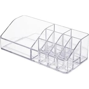 Porta Maquiagem de Acrílico com 12 Divisórias Organizador de Esmaltes Joias perfumes