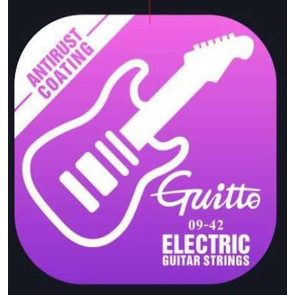 Encordoamento Cordas Guitarra Guitto 009-042