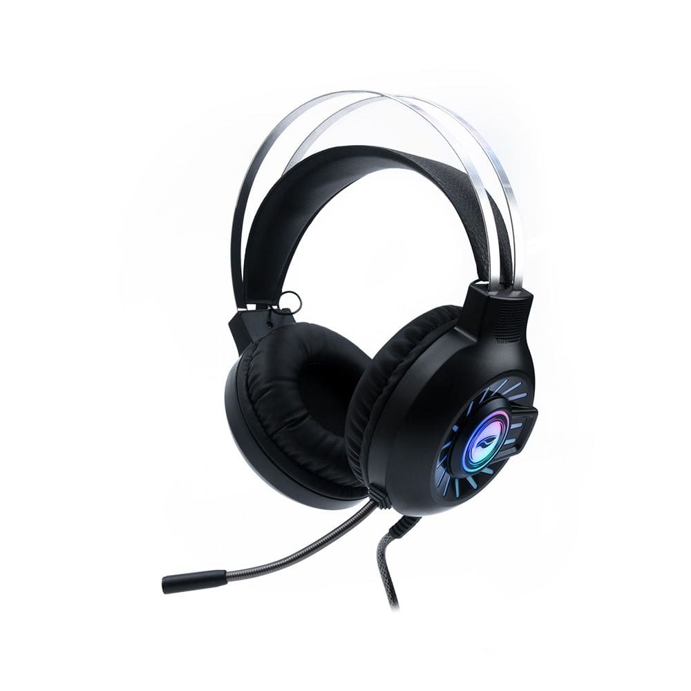 Headset Gamer C3Tech PH-G340BK Vortex USB Iluminação LED Microfone - Preto