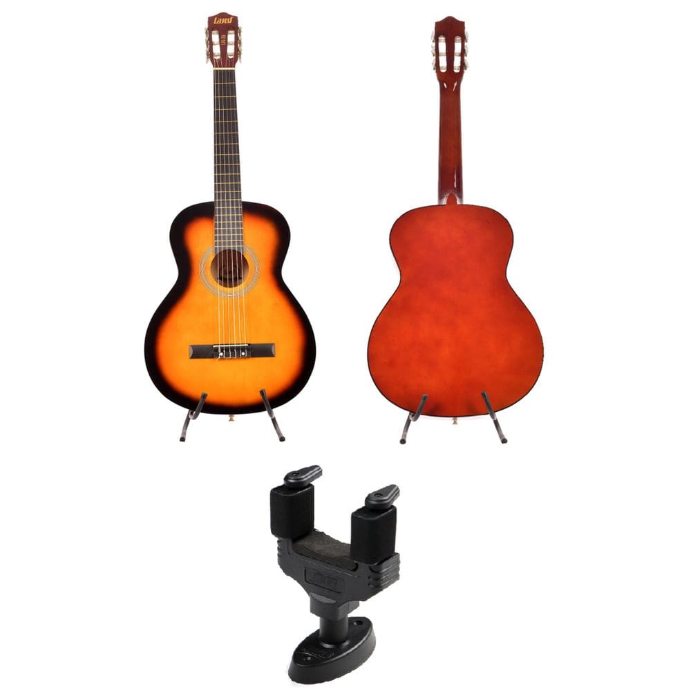 Violão Land Acústico Nylon LN-39 SB + Suporte de Parede