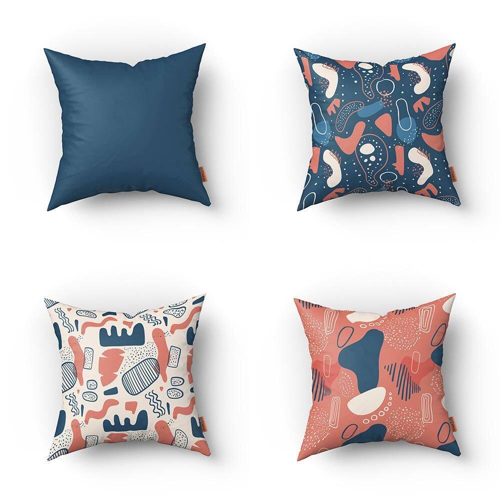 Kit Almofadas Decorativas Estampadas 35X35Cm 271