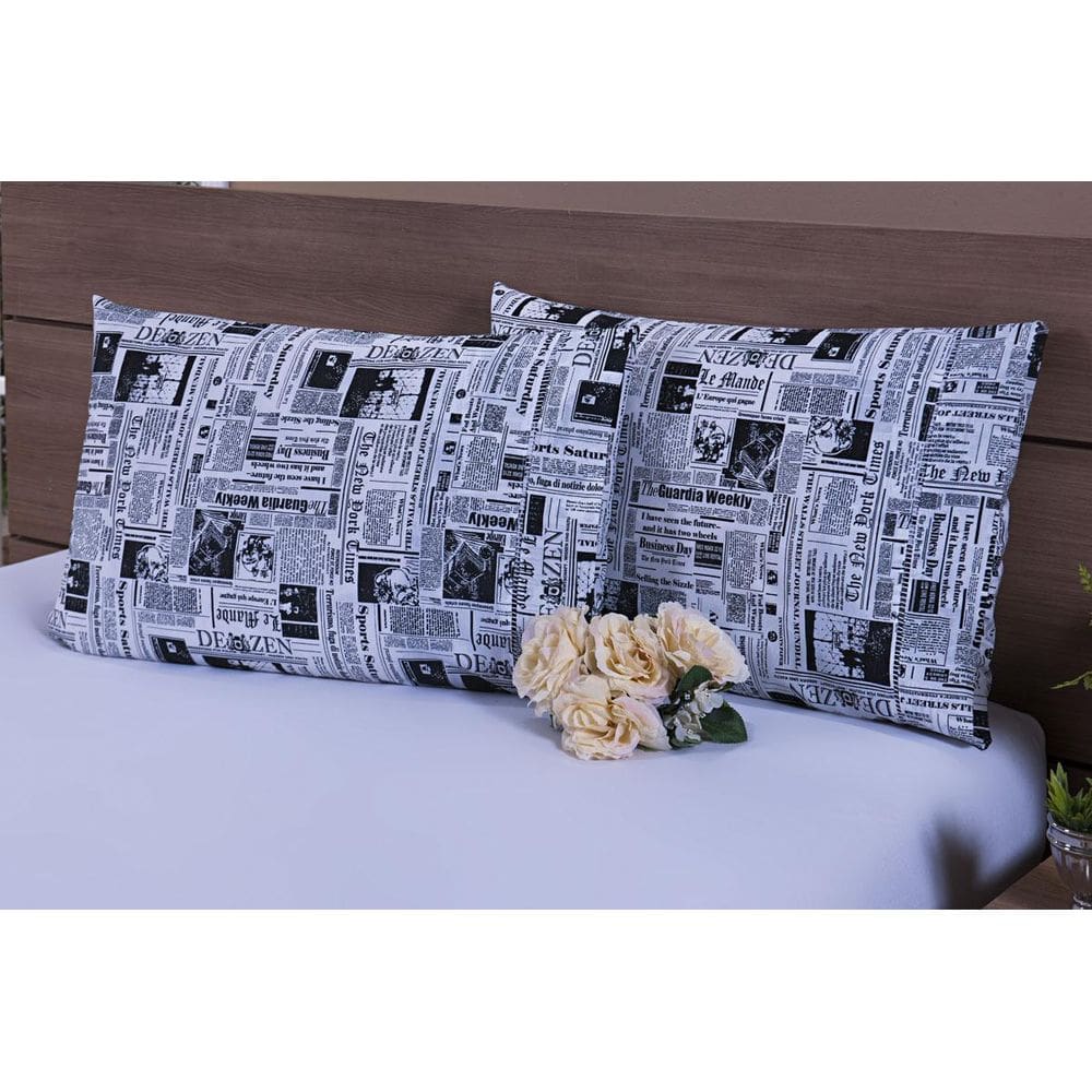 Jogo Lençol Solteiro King 2 Peças 2,03X0,96X25Cm 180 Fios