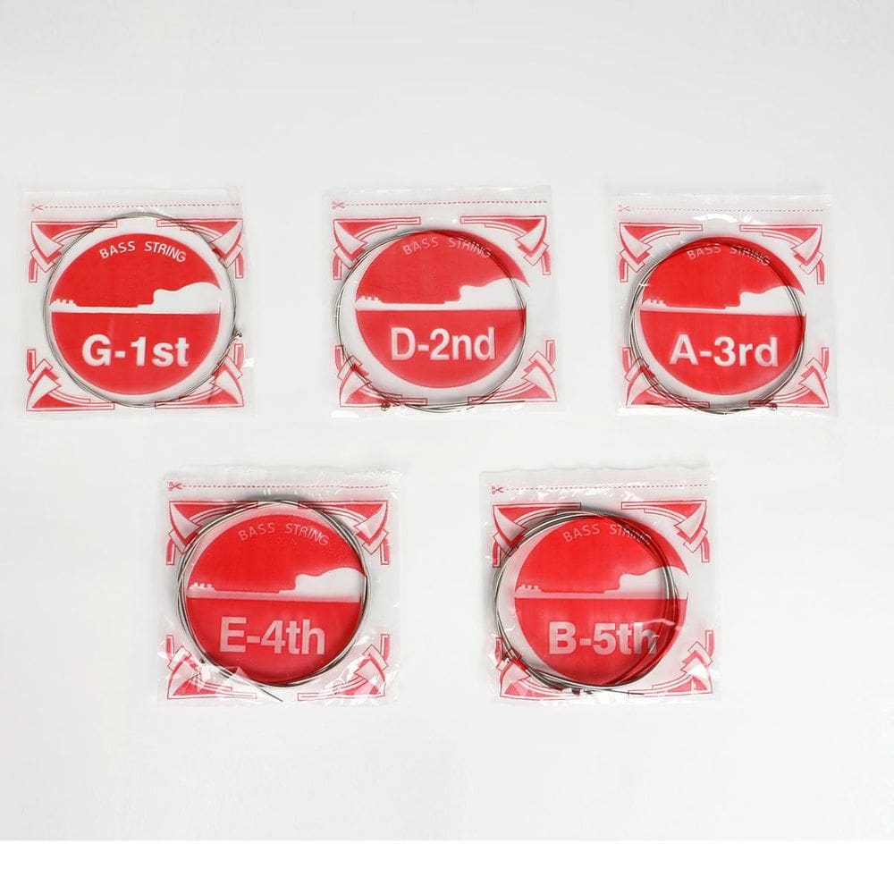 Kit 2 Encordoamentos Land Para Contra Baixo 5 Cordas 0.45