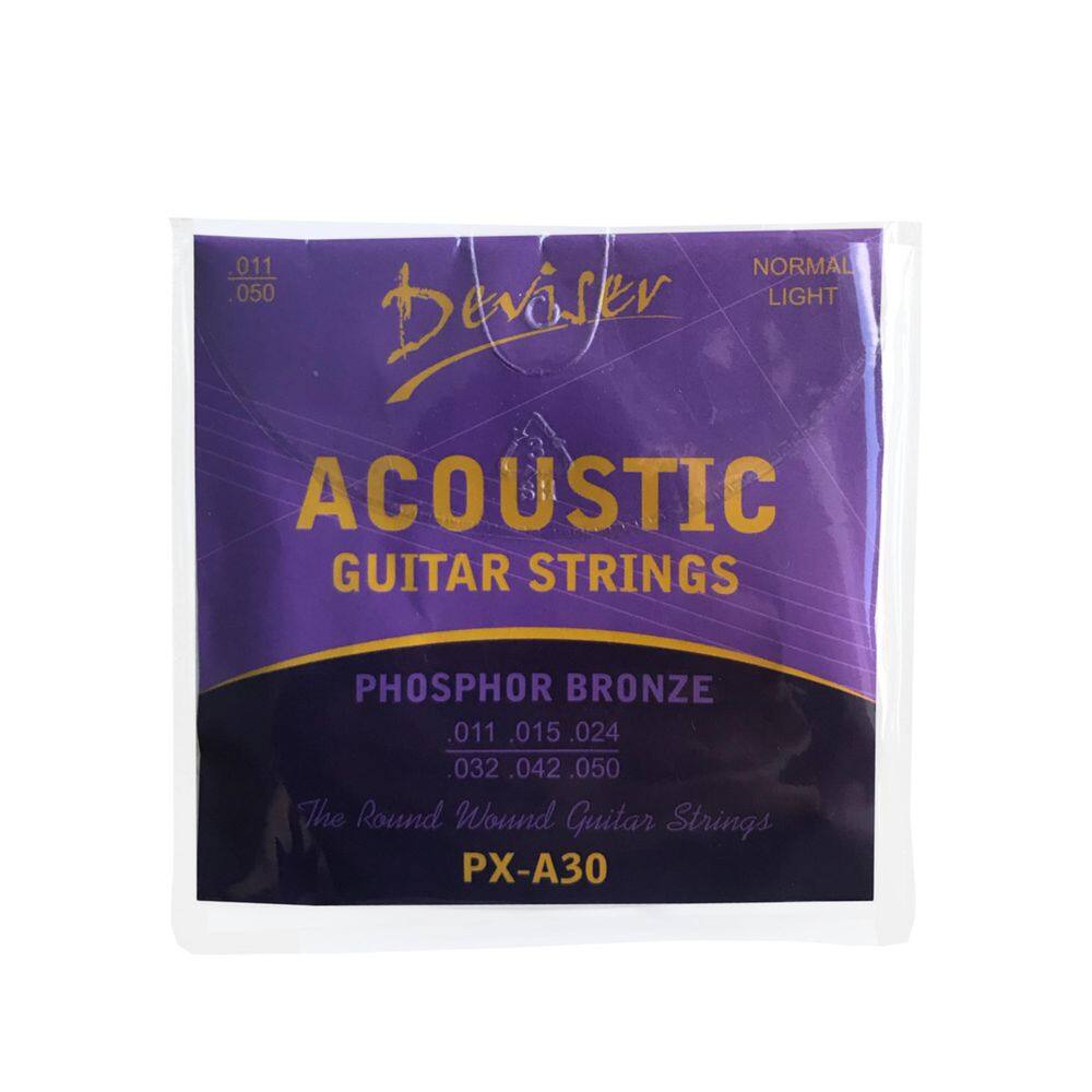Kit 3 Encordoamentos Land Para Violão Aço Px-A30 0.11