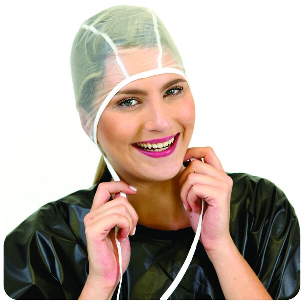 Touca Para Descoloração Pvc 1100 Furos Transparente Dyusar