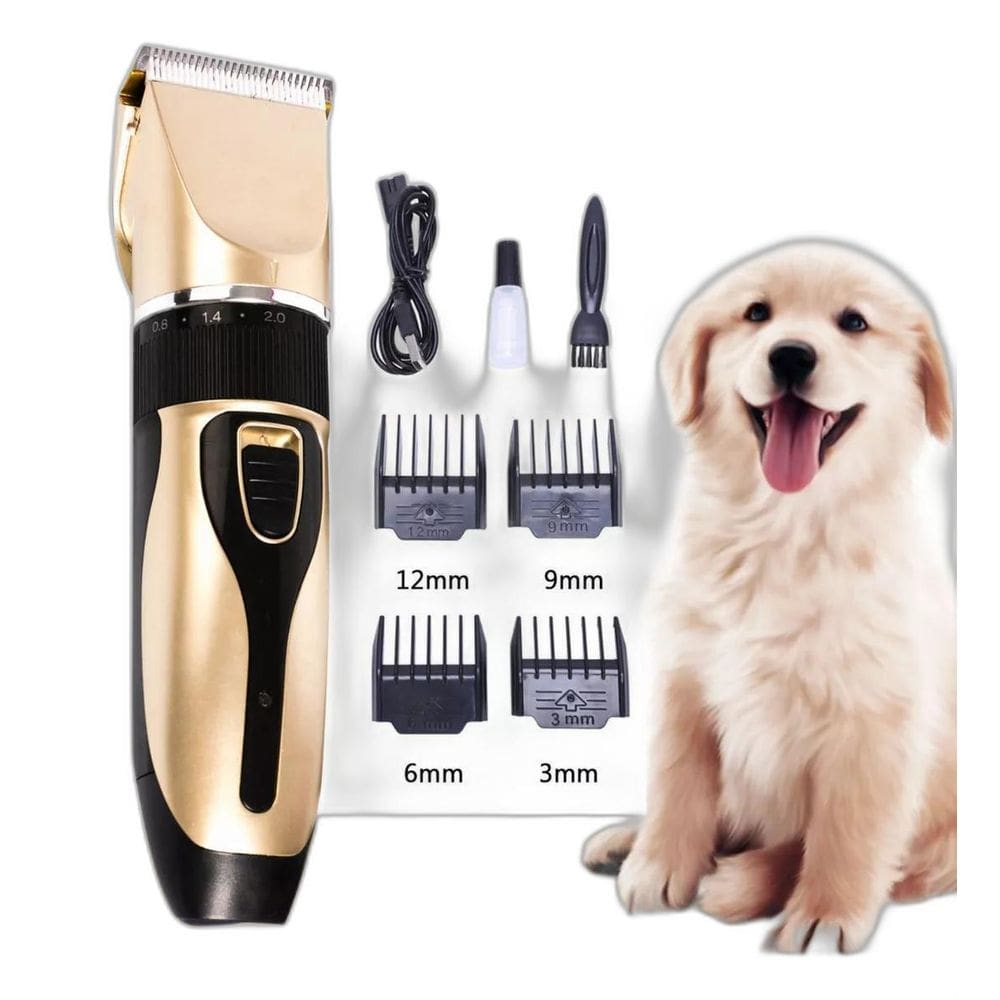 Máquina de Tosa Recarregável para Pet - Potente - Bivolt