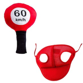 Kit Boné E Pelúcia Placa 60Km Para Cães E Gatos - G