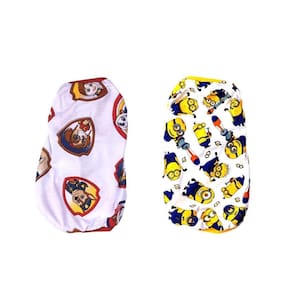 Kit 2 Roupas Para Cães - Pijamas Estampados P