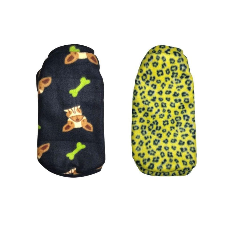 Kit 2 Roupas Para Cães - Suéter De Inverno Pp