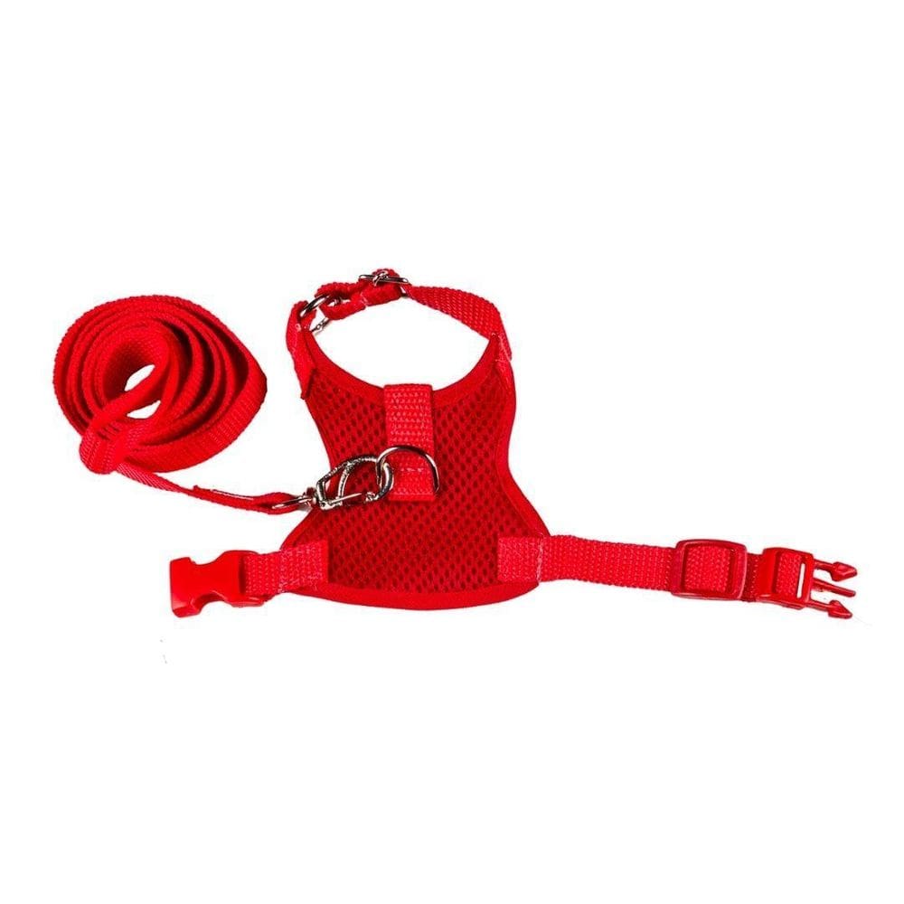 Coleira Peitoral Hamster Vermelho PP - Nicapet