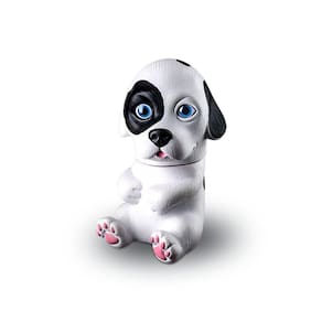 Brinquedo My Beautiful Pet Dog Colection Milk Preto E Branco