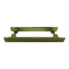 Puxador Porta Pivotante Inox Bronze Reto Italy - 60 Cm