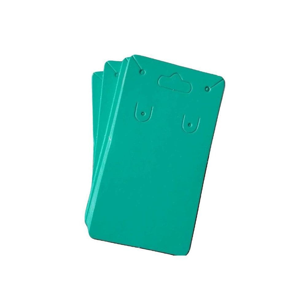 Kit 200 Tags Para Corrente E Brinco - Verde