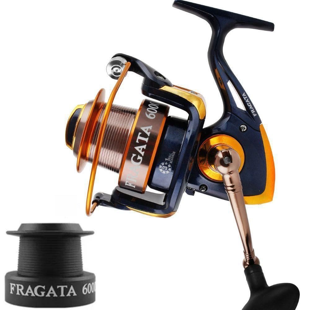 Molinete Albatroz Fragata 6000 Drag 6kg + Carretel Extra