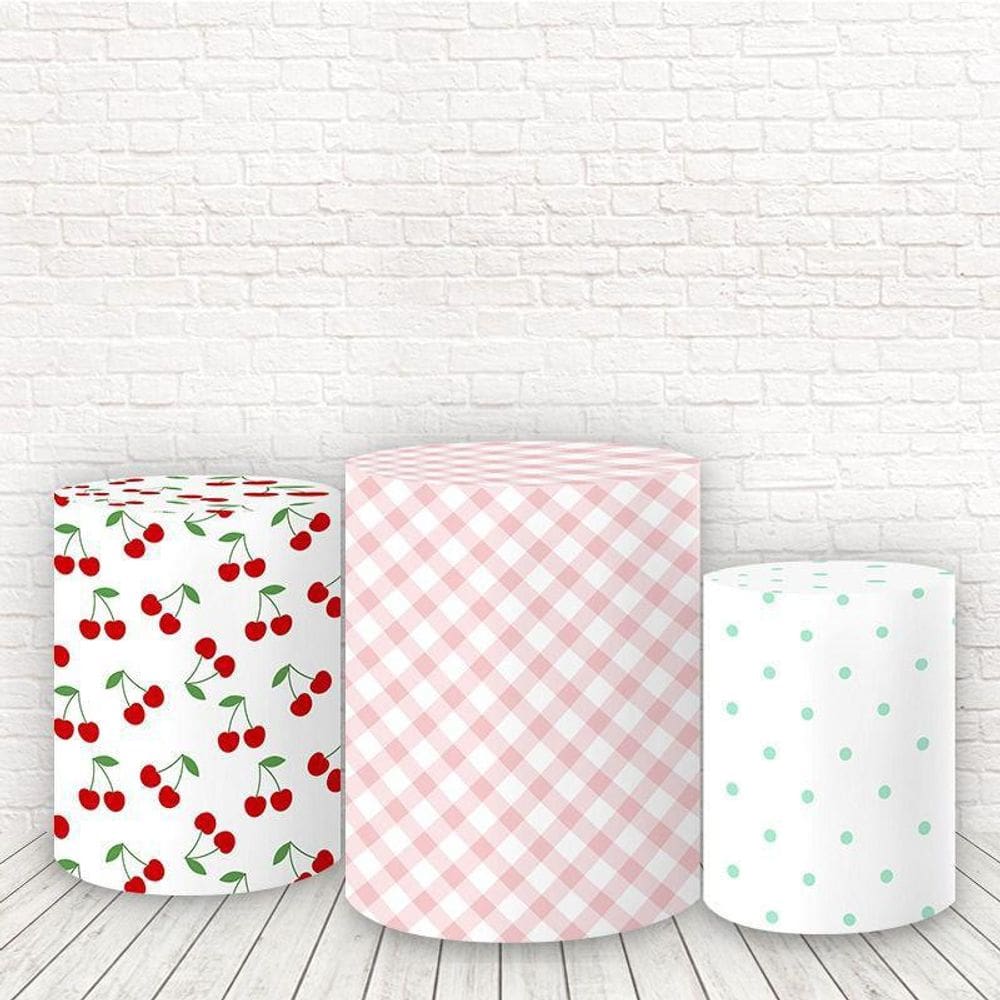 Trio De Capas 3D Sublimado Frutinhas Fcc-448