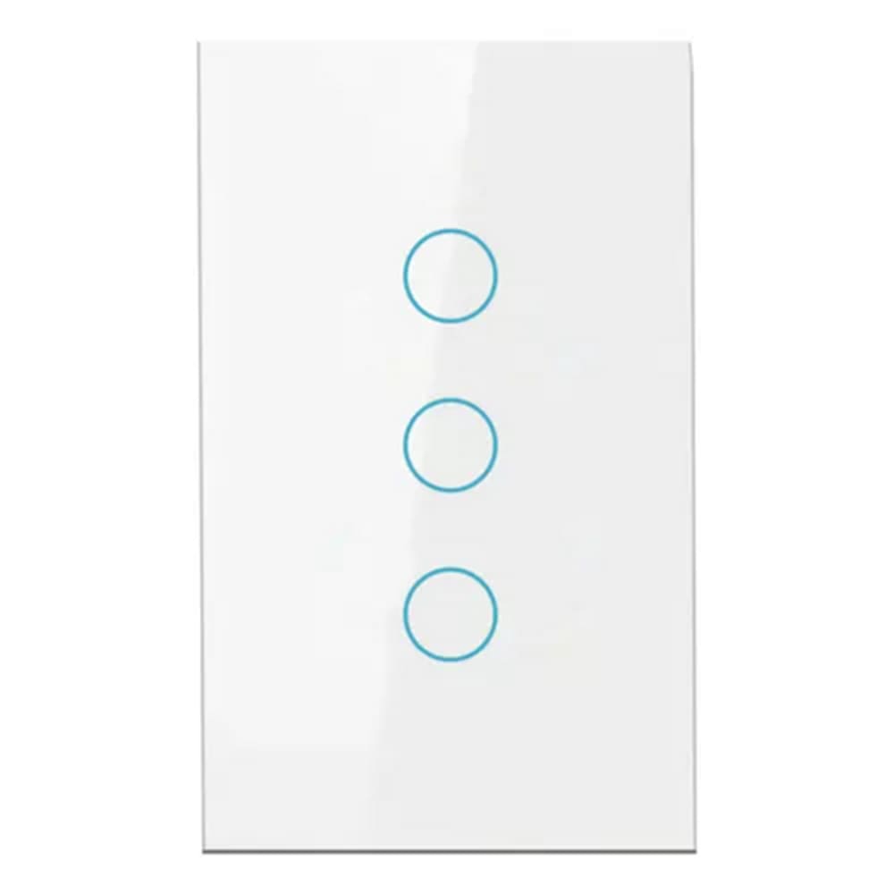 interruptor inteligente 3 Botão  wifi controle de voz androdi BIVOLT