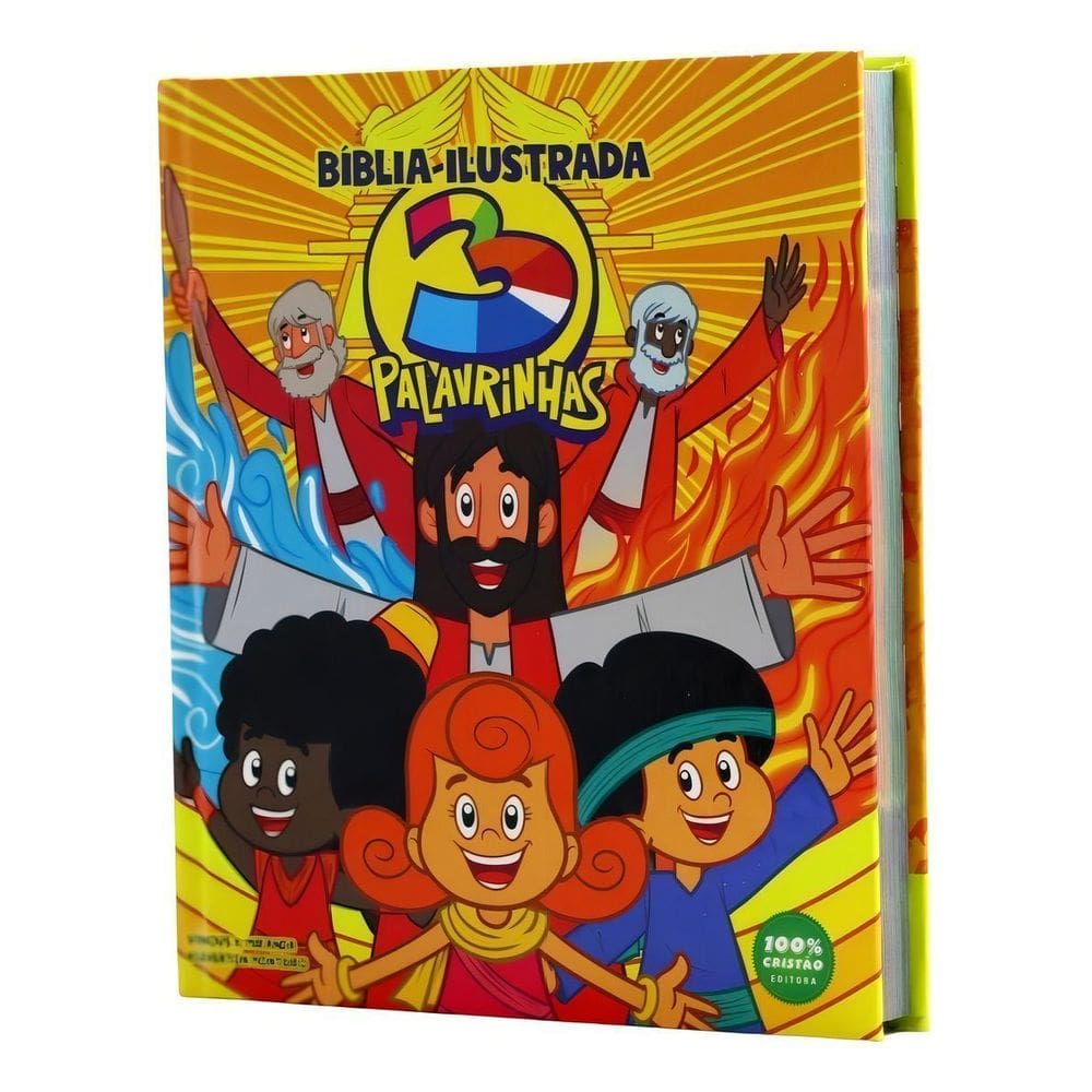 Bíblia Ilustrada 3 Palavrinhas - Edição Bilíngue