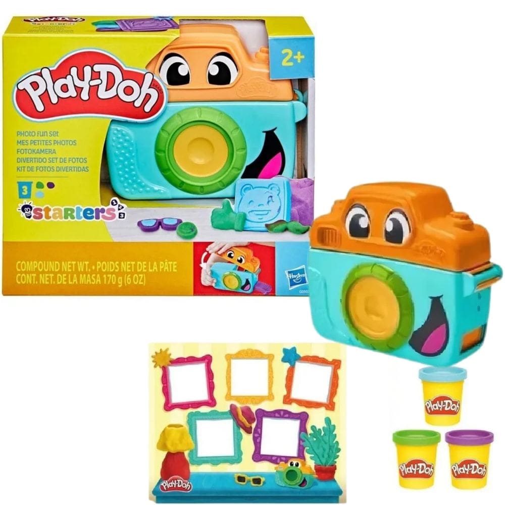 Massinha Play-Doh Kit de Fotos com Molduras e Acessórios