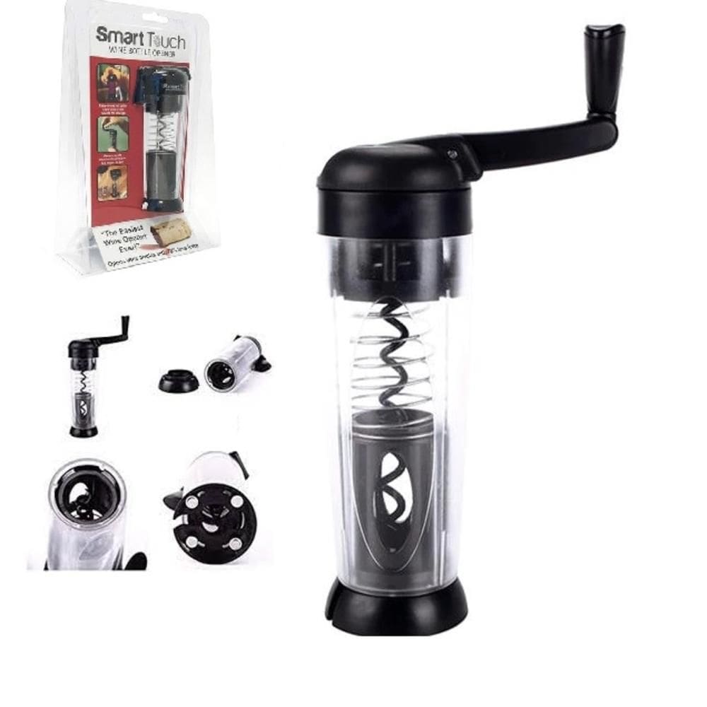 Abridor de Vinho Automático Smart Touch com Corta Lacre
