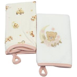 Kit 2 Babinhas Hug New Baby Rosa Pêssego