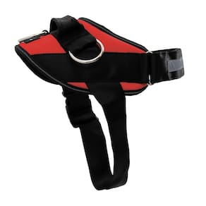 Colete para animais de estimação ShawnCo Essential No-Pull para animais de estimação vermelho refletivo