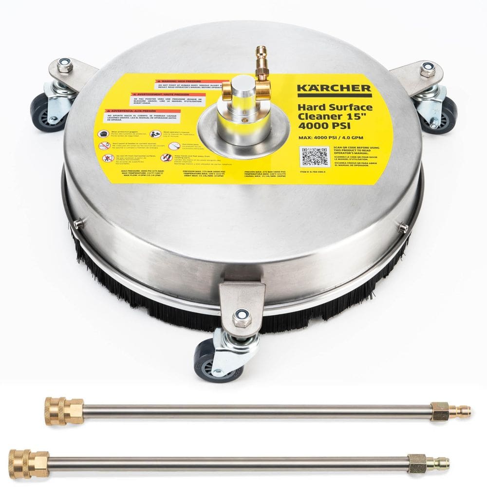 Limpador de superfícies para lavadora de alta pressão Kärcher 15-4000 PSI