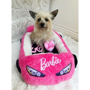 Pet Bed Megatoys Barbie Plush Car para cães e gatos