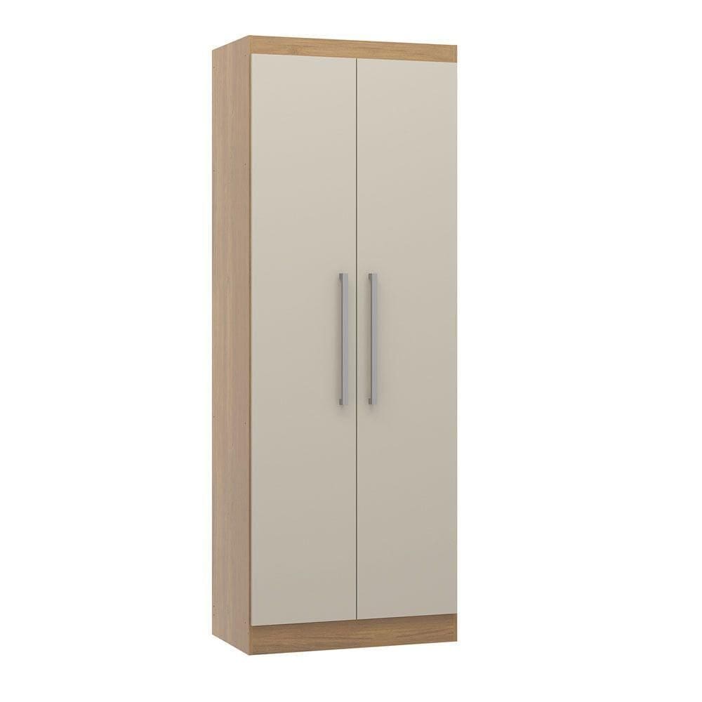 Armário 2pts Modulado Selene 80x218cm Mdp Menu Móveis Carvalho
