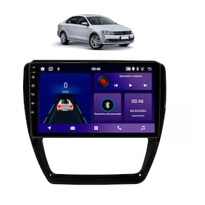 Kit Multimídia Jetta 2012 / 2017 10 Pol Android 2/32Gb Gps USB WiFi Rádio Bt - Vision 89101