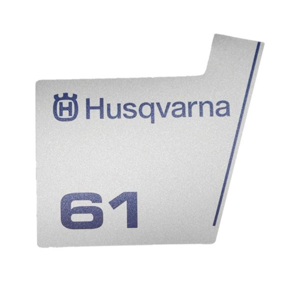 Adesivo Decalque Tampa Partida Motosserra Husqvarna 61 Origi