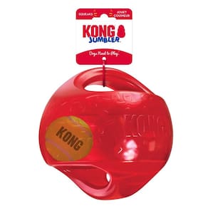 Brinquedo interativo para cães KONG Jumbler Ball para brincar com cães e cachorros