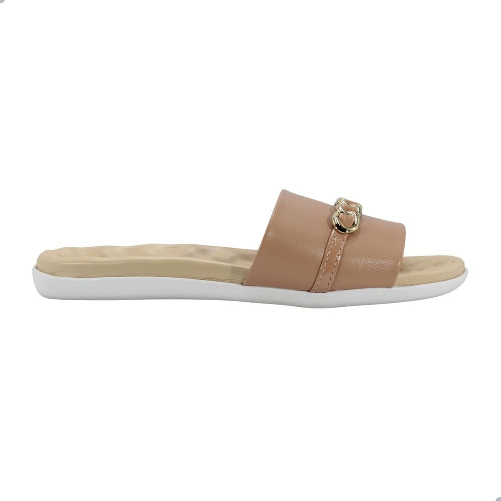 Tamanco Feminino Beira Rio Napa Turim Nude