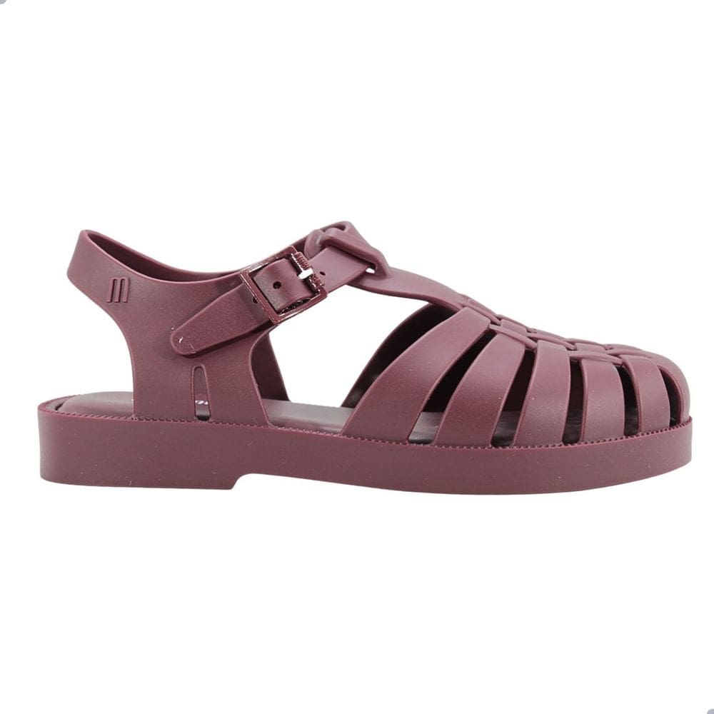 Sandália Mini Melissa Possession Infantil Bordo Fosco